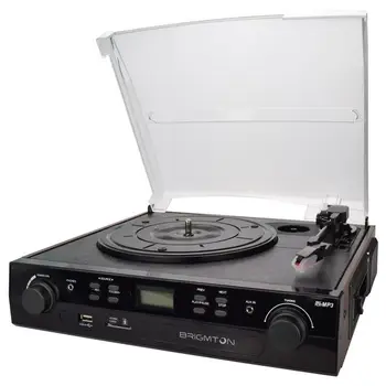 

Record Player + Cassette Recorder BRIGMTON BTC-406REC USB SD / MMC