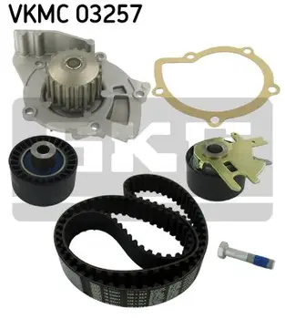 

TIMING belt kit PEUGEOT/CITROEN/FORD/FIAT/VOLVO 2.0D 03-(with pump) SKF VKMC03257