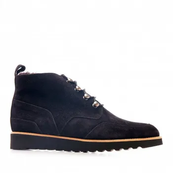 

Leather Lace-up Ankle Boots and Black Hair María Barceló