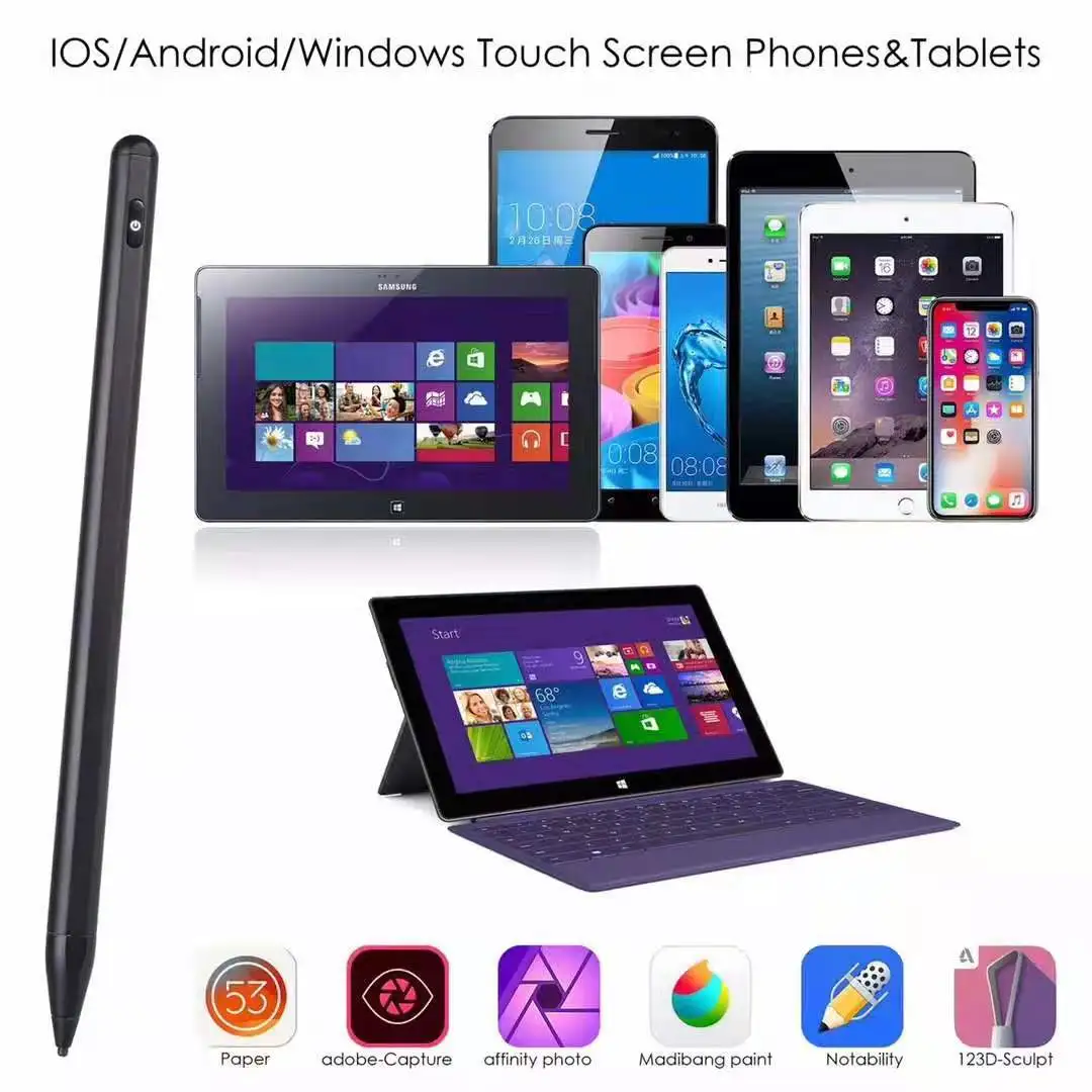 Стилус Сенсорный для планшета iOS Android Active универсальная ручка iPhone iPad |