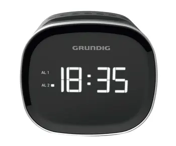 

GRUNDIG SCC 240 BLACK RADIUS ALARM CLOCK WITH RADIO FM AND BLUETOOTH