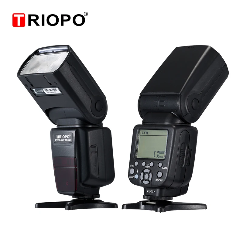 Triopo TR-982III TR-982 III фотовспышка с режимом высокоскоростной синхронизации мульти-ЖК беспроводной Master Slave режим вспышки света для CANON NIKON DSLR камеры