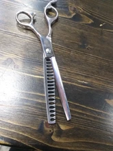 Grooming Shears Pet-Scissors Professional Cat Dog-Pet Shark-Teeth High-Quality 7inch