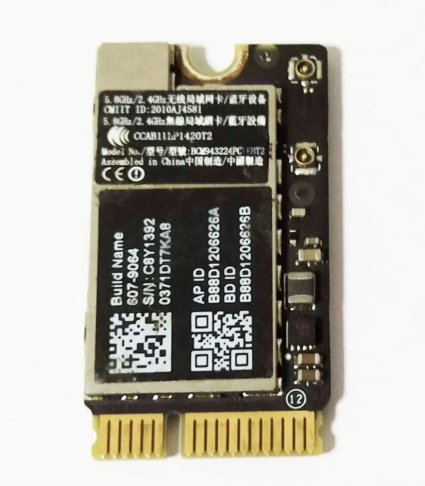 WiFi модуль MacBook A1369 состояние: б/у |