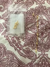 BOAKO-Pendientes de cadena con borlas para mujer, aretes colgantes de estrella, Pendientes para Piercing de plata 925 Kolczyki #9,2