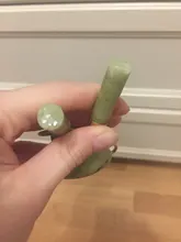 Rodillo masajeador Facial de Guasha Junta doble cabezas de remodelación de cara de elevación masajeador Natural Jade piedra cuello delgado herramienta de cuidado