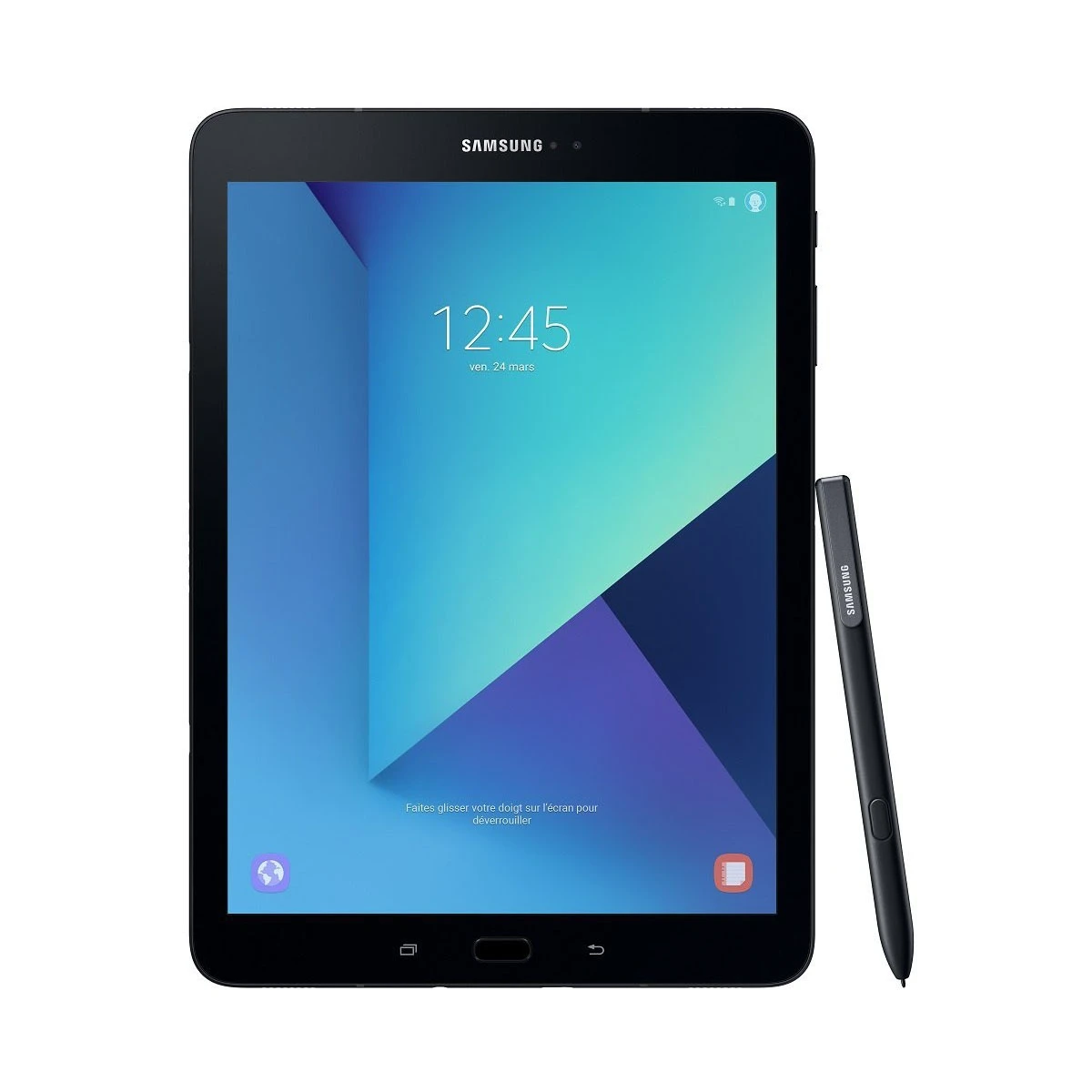 Для планшета Samsung Galaxy Tab S3 T820 (24 6 см (экран 9 7 &quot) Wi Fi) черный цвет.|Чехлы| |