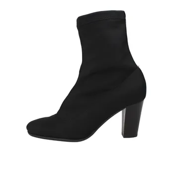 

KEYS women ankle boots black fabric