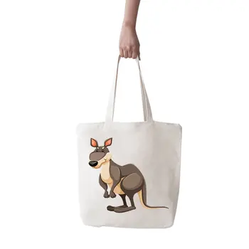 

Angemiel Bag Large Cute Kangaroo Picture Shopping Beach Tote Bag