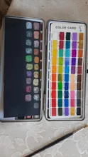 SeamiArt-Juego de acuarela con purpurina, 72/90 colores, suministros de pintura de arte