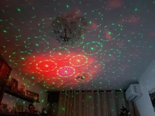 Light DJ Dj-Lamp Stage-Projector Led Laser Rgb Disco Wedding Birthday-Party Blue Rechargeable