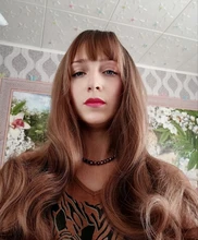 HENRY MARGU-pelucas sintéticas rectas, color negro y marrón, con resalte para mujeres, parte media, longitud del hombro, pelo Bobo resistente al calor