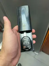 Coche magnético bicicleta escondite seguro cerradura de llave de repuesto caja escondida de almacenamiento seguro de la caja de seguridad de la oficina para el hogar para coche y caravana camión
