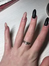 Anillos abiertos con cara feliz sonriente para mujer, anillos abiertos ajustables apilables de enlace, joyería trenzada, Color plateado antiguo Punk, A835