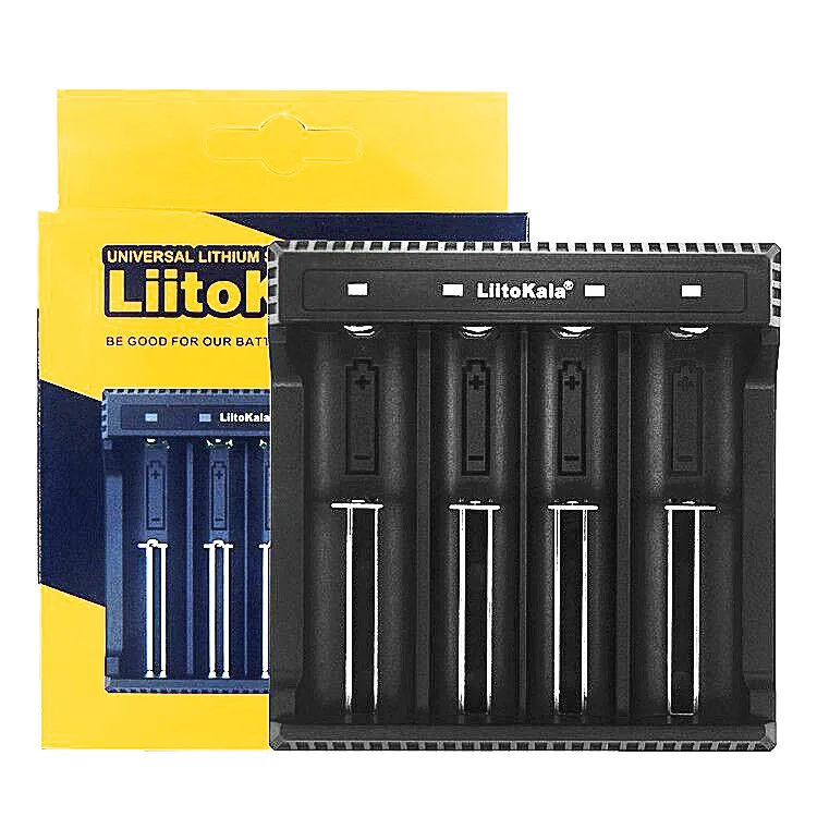 Lii-L4 LiitoKala Lii-L2 Lii-L4 3,7 V 18650 зарядное устройство литий-ионная батарея USB независимая зарядка портативная Высокая мощность разряда 18350 16340 - Цвет: Lii-L4