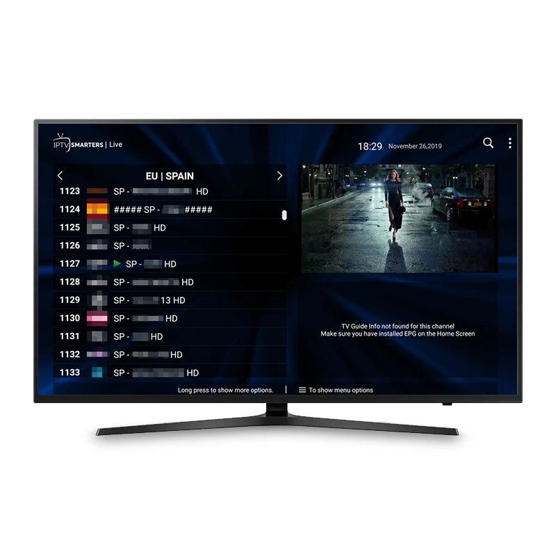 Spain IPTV France Arabic Portugal IP TV Netherlands Magnum for Android M3U IOS MAG Enigma2 Smart TV 1 Year Code Subscription