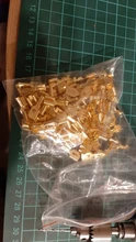 100pcs H62 Brass Tinned 6.3mm 4.8mm Automotive Connector Female Male Terminals  E6.3B