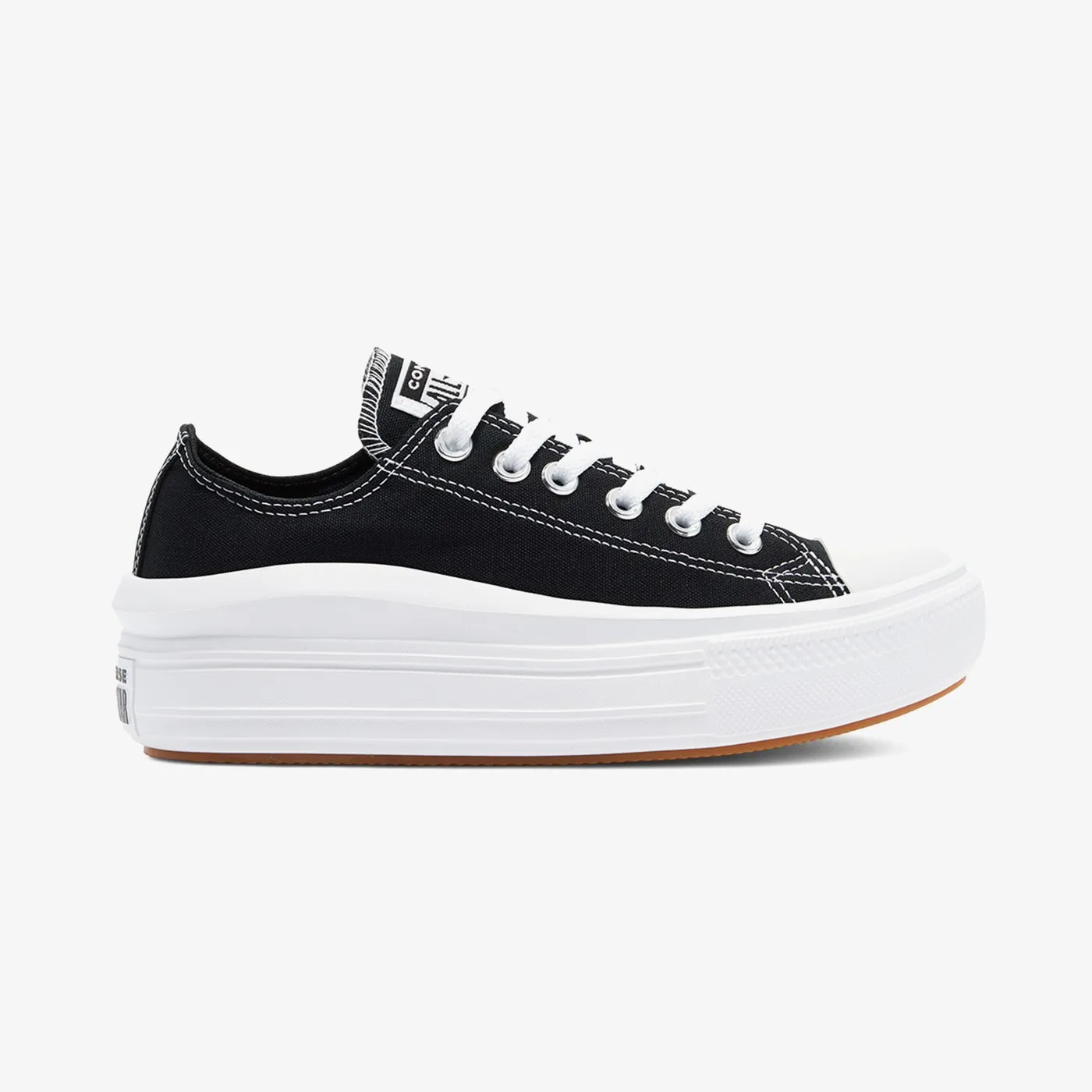 Оригинальные женские черные кроссовки Converse Chuck Taylor All Star Move на платформе 570256C - 001 |