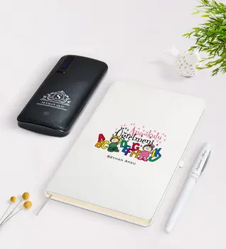 

Personalized Kindergarten Teacher White Notebook Pen 12.000 Mah Powerbank Gift Set-4
