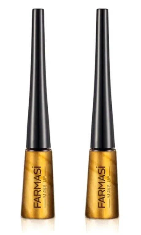 

Metallic Eyeliner Metal Gold 02-45gr 2 PCs 412537633