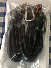 Cordones de pesca Multicolor, cuerdas multicolores para Kayak, acampada, Alicates de seguridad, agarres de labios, aparejos, accesorios de pesca, 6 uds.