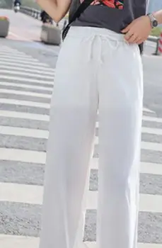 

ZOUDKY 2020 Women's pants women's fashion summer loose trousers RD001