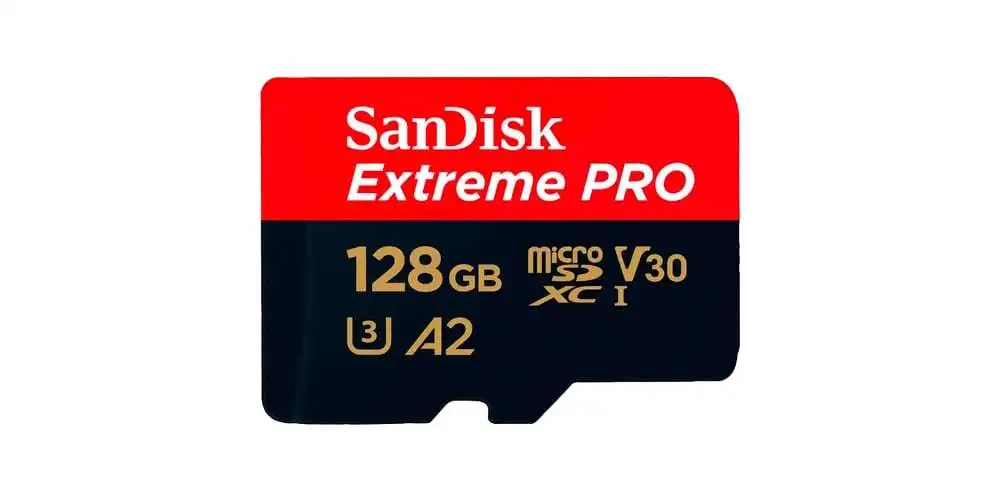 Флеш карта microSDXC 128GB SanDisk Class 10 UHS I A2 C10 V30 U3 Extreme Pro (SD адаптер) 170MB/s|Картриджи| |