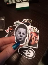 10/30/50 unids/pack películas de Horror grupo Graffiti calcomanías para cuadernos de ordenador de monopatín del teléfono móvil de juguete de dibujos animados caja