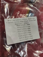 Tubing-Insulated-Wire Connector Cable Heat-Shrinkable Wire-Butt Polyolefin And 164pcs