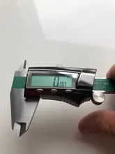 FUJIWARA-Calibrador digital de acero inoxidable Vernier, de 0 a 150mm, 1/64 fracción/MM/pulgada, LCD, resistente al agua, IP54