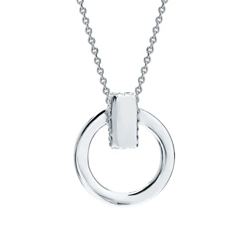 

Silver Pendant with cubic zirconia sunlight sample 925 test