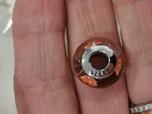 Fine-Jewelry Beads Charms Murano Bracelet Sparkling JIUHAO 925-Silver Women Original