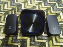 Bell Doorbell-Door SMATRUL No-Battery Self-Powered 2-Button Waterproof Smart-Home-1 Wireless