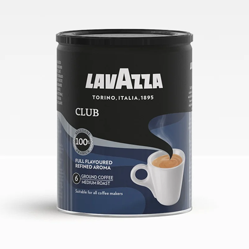 Lavazza Club 250g. Tin Ground Coffee