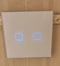 Touch-Switch Wall-Light Wifi Minitiger Eu-Standard Wireless-Control Tuya/smart-Life Neutral-Wire