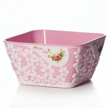 

Salad Bowl without lid Dolce Vita, 0,5 L, 117*117mm (pink-white)