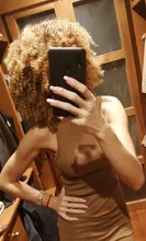 Pelucas Afro rizadas de pelo corto con flequillo para mujeres negras, cabello sintético africano sin pegamento, Cosplay, Lizzy de alta temperatura