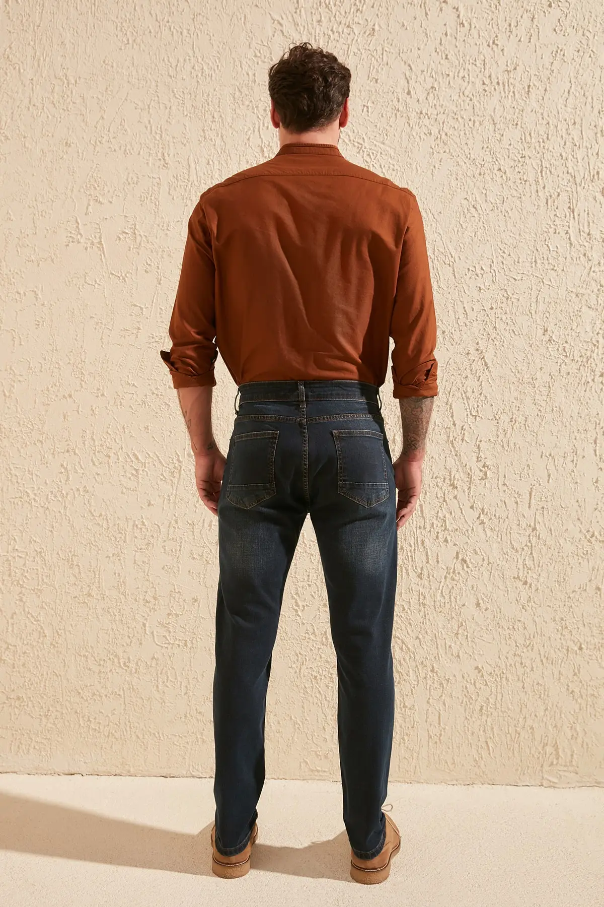 Trendyol Male Destroylu Tapered Skinny 