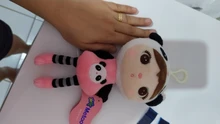 Mini Metoo-juguetes blandos en peluche para niños, animales de peluche para niñas, conejo pequeño, colgante, regalos de navidad