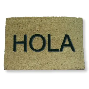 

KOKO DOORMATS Doormat home entrance original and fun, door mats for Home & Garden, 40x60x1.5 cm, lifelike coconut based