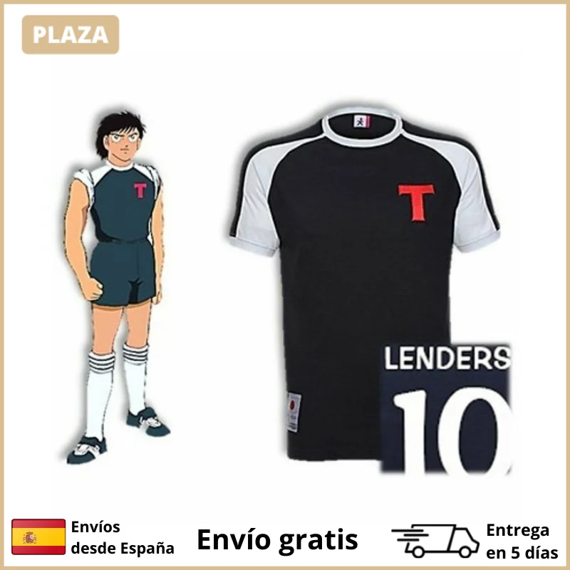 CAMISETA OLIVER Y BENJI MARK LENDERS, Equipación de fútbol de Oliver y Benji, Capitán Tsubasa, escuela Nankatsu, Camiseta de futbol Mark camiseta Toho - AliExpress Ropa de hombre