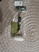 Rodillo masajeador Facial de dos cabezales, piedra de Jade, Estiramiento Facial, manos, piel corporal, relajación, belleza para delgazar piel sana, herramientas de cuidado