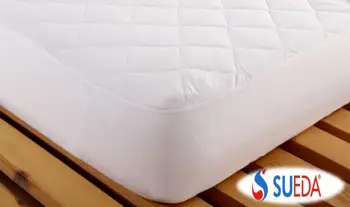 

SUEDA Quilted Waterproof 140x200(+ 30) mattress Protector - Fitted - Protected Sheet With Quilted - Breathable