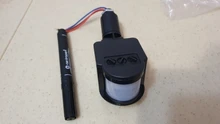 Sensor de movimiento infrarrojo automático para exteriores, Detector de movimiento PIR de 12V, 220V, 110V, temporizador de montaje en pared, interruptor de luz LED con Sensor de movimiento de 24V