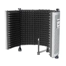 Neewer NW-5 pliable réglable Portable insonorisant panneau d'enregistrement Vocal, aluminium Isolation acoustique Microphone bouclier