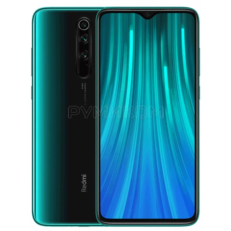 Смартфон Xiaomi Redmi Note 8 Pro 6/128 Gb(Global, зеленый/Forest Green