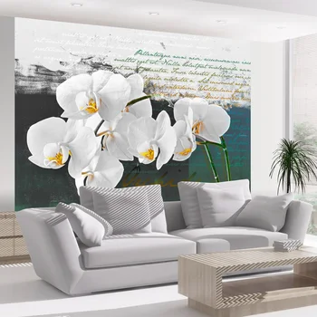 

Wall mural-Orchid: inspiration of poet-400x309 cm