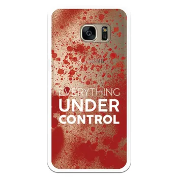 

Stand case costume drawing Under Control WP030 for Samsung Galaxy S7 Edge