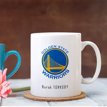 

Personalized NBA Golden State Warriors White Mug Cup