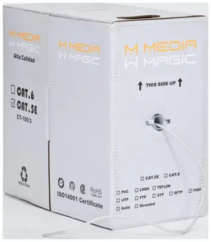 

COIL CORD RJ45 UTP CAT.5 100 MTS. Beige